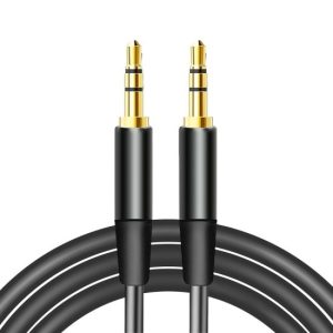 Maxlife audio cable jack 3,5 mm-jack 3,5 mm 1m black